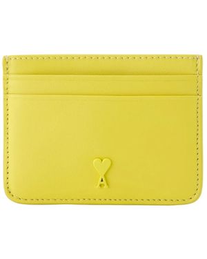 Ami Paris Wallets & Cardholders - Yellow