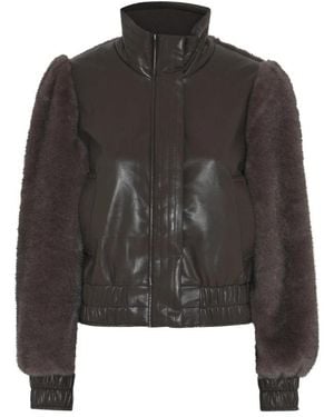 Bruuns Bazaar Bomber Jackets - Nero