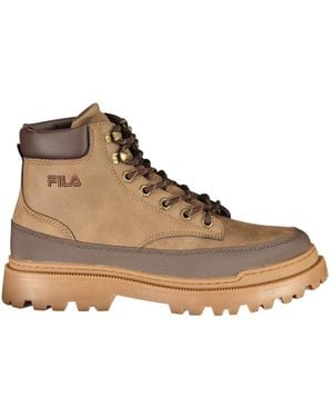 Fila Schoenen ,Bruin ,Veterschoen