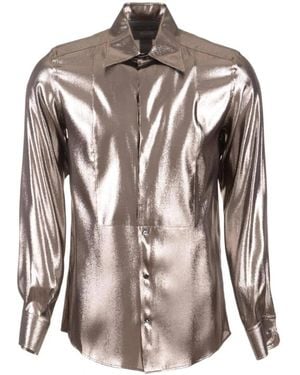 Dolce & Gabbana Casual Shirts - Brown