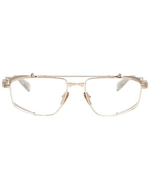 Balmain Brigade V Optical Glasses - Metallic