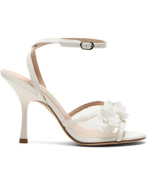 Stuart Weitzman Schoenen ,Wit ,Leer Roselle Sandal 100