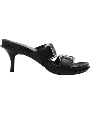 Marni Mules Mit Absatz Aus Leder - Schwarz
