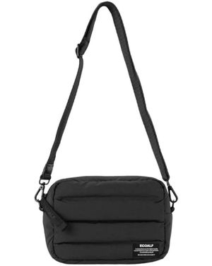 Ecoalf Cross Body Messenger - Black