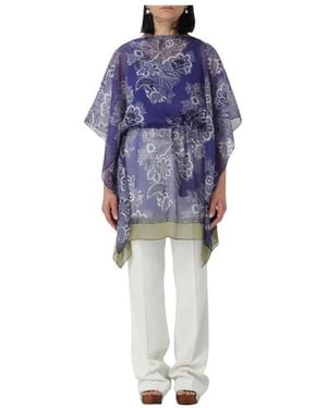 Etro Capes - Blu