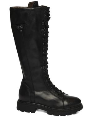 Nero Giardini Guanto Over-Knee Boot - Zwart