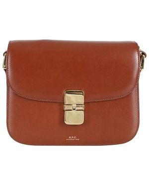 A.P.C. Cross Body Bags - Marrone