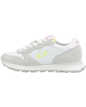 Sun 68 Ally Solid Low Top Sneaker - Weiß