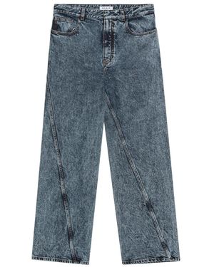 Alaïa Straight Jeans - Azul