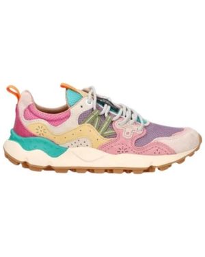 Flower Mountain Trainers - Pink