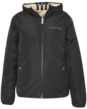 Veste En Cuir Rose Jhon Richmond - Taille 38 - Style Moto - Occasion Très Bon état