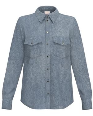 Marella Denim Shirts - Azul