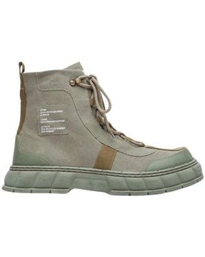 Viron Lace-Up Boots - Green