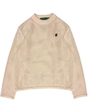 GARMENT WORKSHOP Crochet Crewneck - Natur