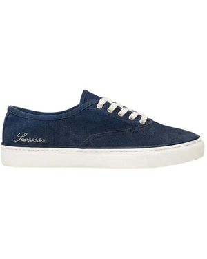 SCAROSSO Schoenen ,Blauw ,Katoen Sirio Sneaker