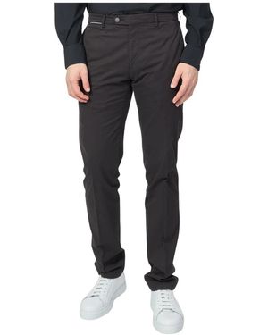 Bugatti Slim-Fit Trousers - Zwart