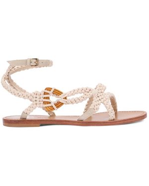Alberta Ferretti Flat Sandals - Pink