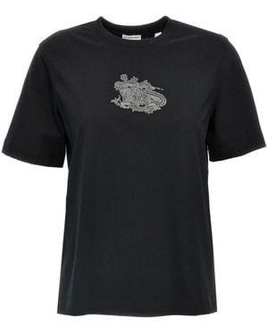 Burberry T-Shirts - Black