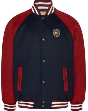 Tommy Hilfiger Bomber Jackets - Red