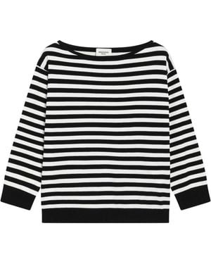 Weekend by Maxmara Truien & Vesten ,Veelkleurig ,Polyester Maglia - Zwart