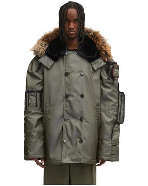 Martine Rose Bumbag Parka - Groen