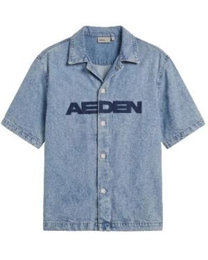 Aeden Denim Shirts - Blu