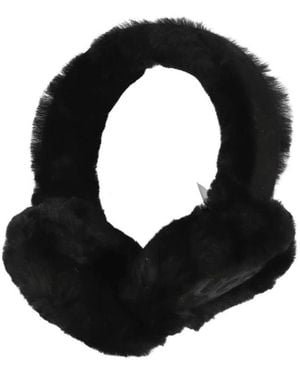UGG Schafsleder-Stickerei-Ohrenschützer - Schwarz