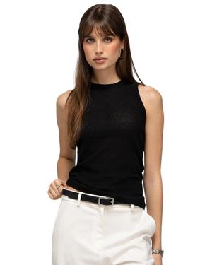 GUAJA. Sleeveless Tops - Noir