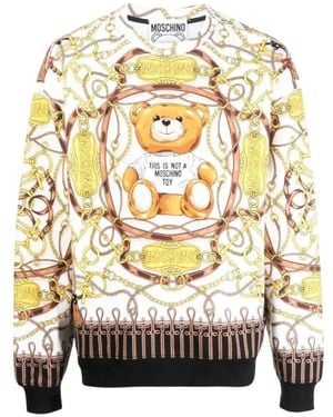 Moschino Sweatshirts - White