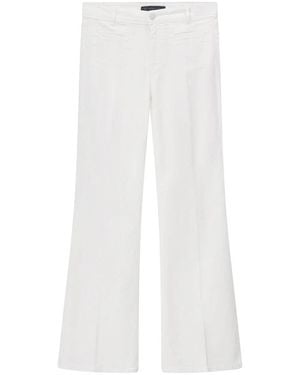 RAFFAELLO ROSSI Flared Jeans - White