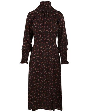 Mar De Margaritas Midi Dresses - Brown