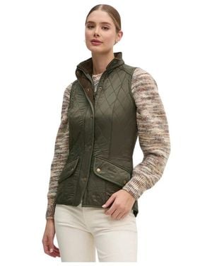 Barbour Cavalry Gilet - Grün