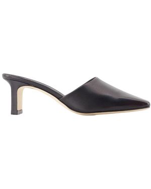 Aeyde Heeled Mules - Azul