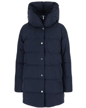 Ralph Lauren Jassen ,Blauw ,Leer Dvt Dwn Vste-Insulated Donsjas