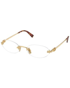 Miu Miu Glasses - Metallic