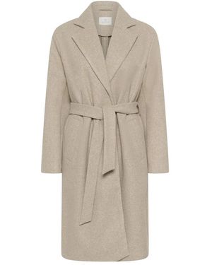 Kaffe Belted Coats - Neutro