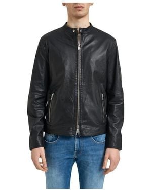 Bomboogie Leather Jackets - Noir