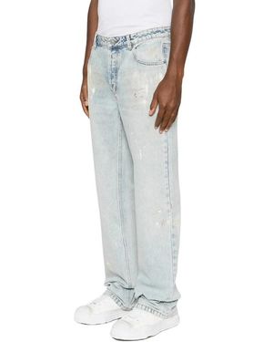 Cole Buxton Straight Jeans - Azul