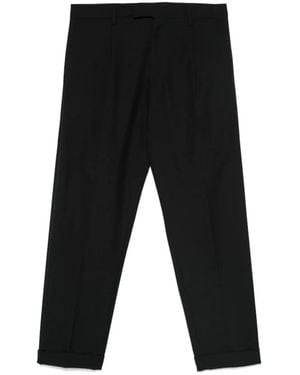Low Brand Straight Trousers - Black