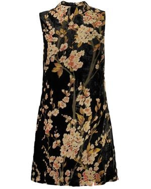 Desigual Kleedjes ,Zwart ,Vest Gem