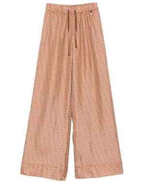 Herno Broeken ,Bruin ,Pantaloni - Roze