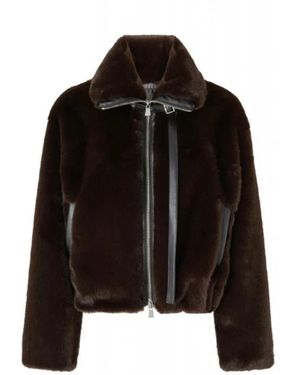 Pinko Faux Fur & Shearling Jackets - Noir