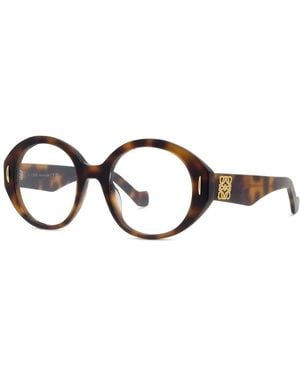 Loewe Runde Brille Anagram Havana Stil - Braun