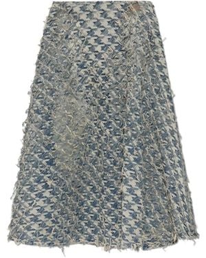 DIESEL Denim Skirts - Grijs