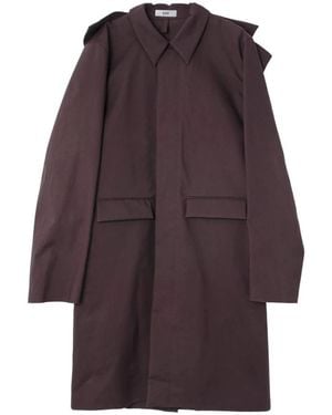 Rier Cotton Bonded Coat - Lila