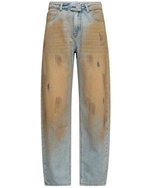 Haute L'Amitié Loose-Fit Jeans - Multicolor