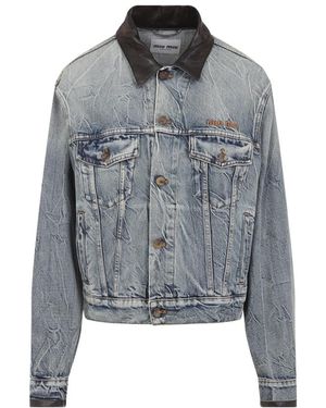 Miu Miu Denim Jackets - Gris