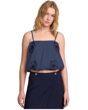 Kocca Sleeveless Tops - Azul