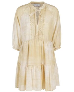 Ermanno Scervino Short Dresses - Natural
