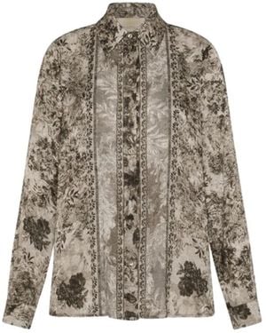 Momoní Elegante Bluse Für Frauen - Grau